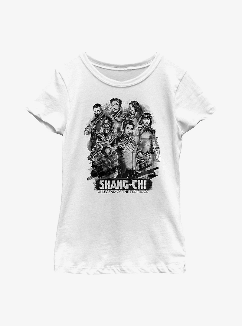 Marvel Shang-Chi And The Legend Of Ten Rings Ink Group Youth Girls T-Shirt