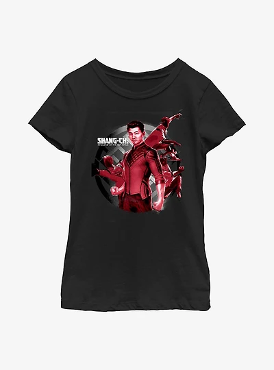 Marvel Shang-Chi And The Legend Of Ten Rings Move List Youth Girls T-Shirt