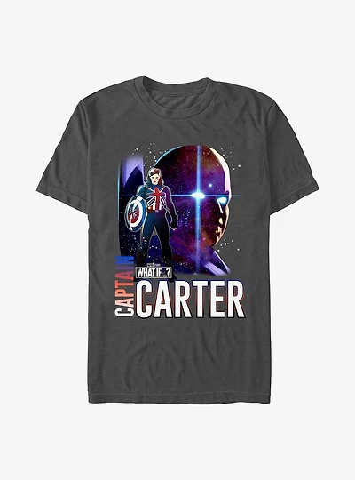 Marvel What If...? Watcher Captain Carter T-Shirt
