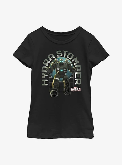Marvel What If...? Hydra Stomper Stomp Youth Girls T-Shirt
