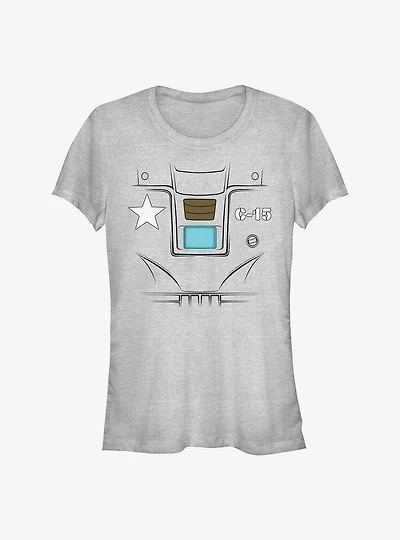 Marvel What If...? Captain Carter Punch Girls T-Shirt