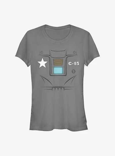 Marvel What If...? Captain Carter Punch Girls T-Shirt