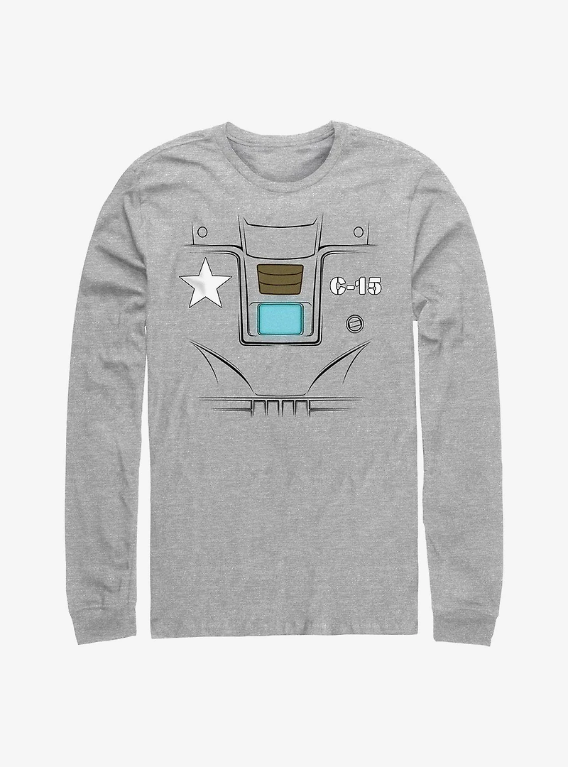 Marvel What If...? Captain Carter Punch Long-Sleeve T-Shirt
