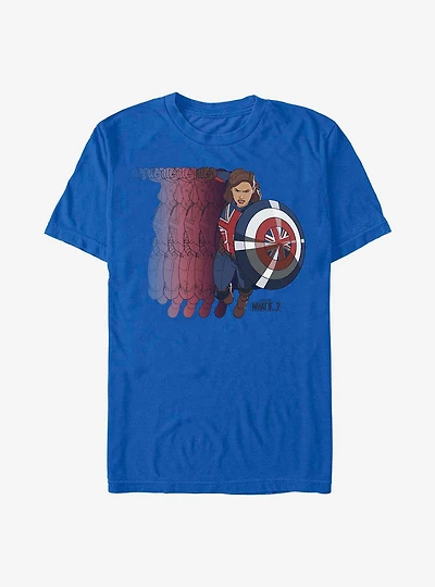 Marvel What If...? Captain Carter Shield T-Shirt