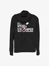 Marvel What If...? Hydra Stomper Steve Rogers Cowlneck Long-Sleeve Girls Top