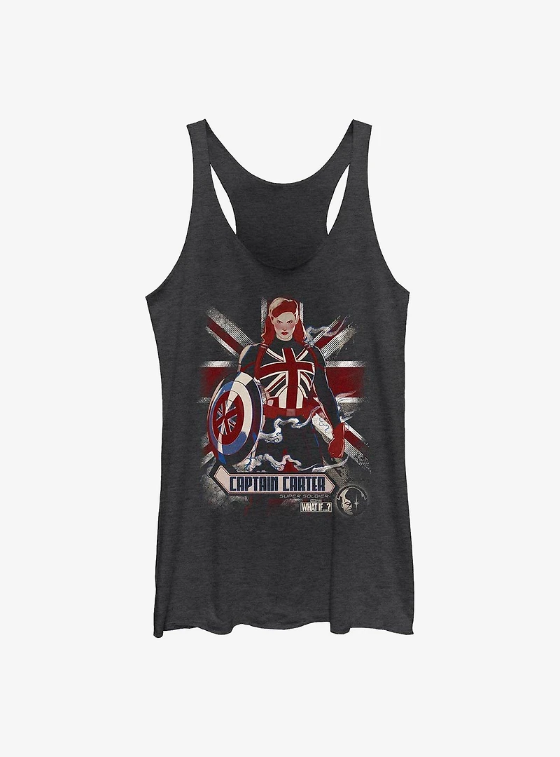 Marvel What If...? Captain Carter Flag Girls Tank