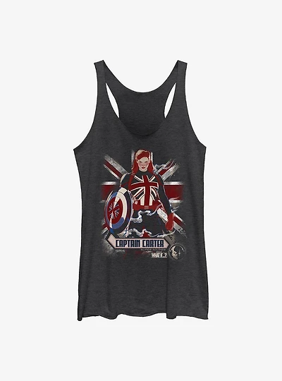 Marvel What If...? Captain Carter Flag Girls Tank