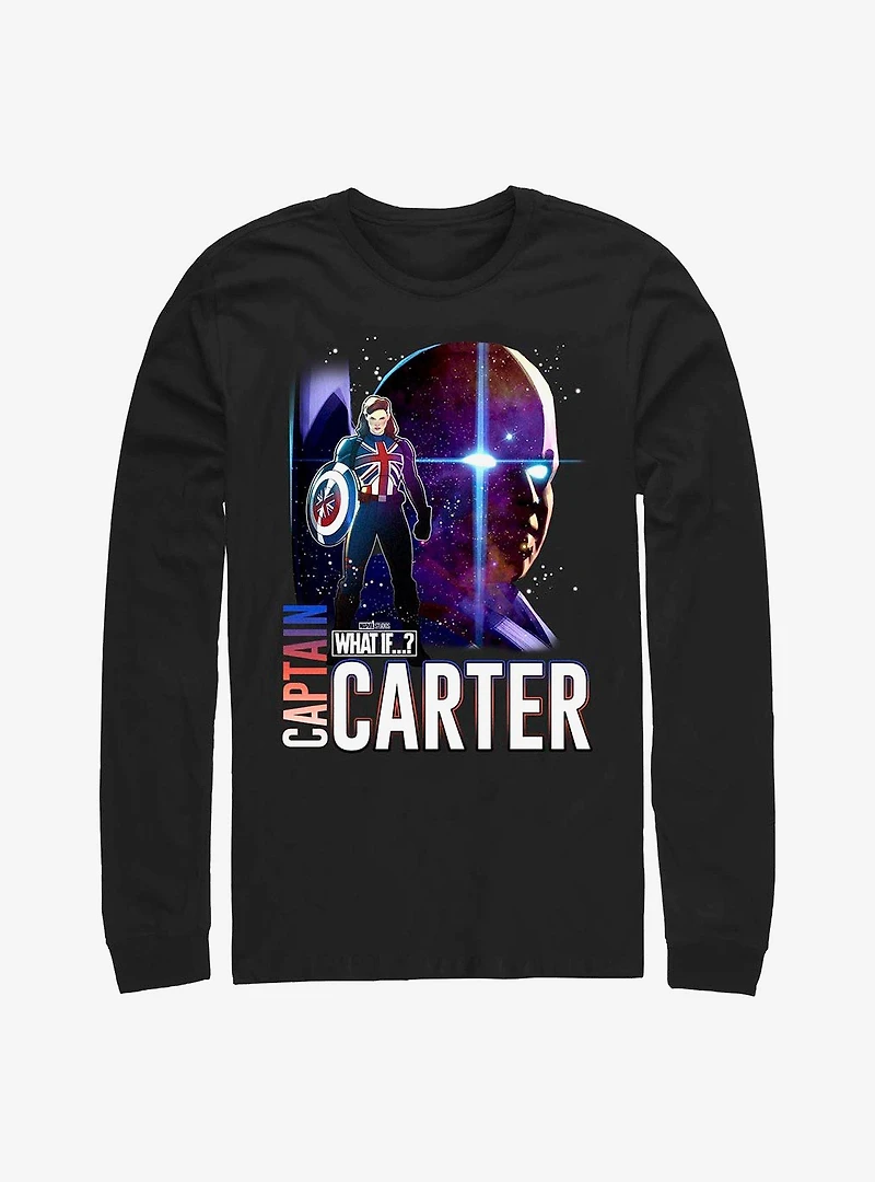 Marvel What If...? The Hydra Stomper Logo Long-Sleeve T-Shirt