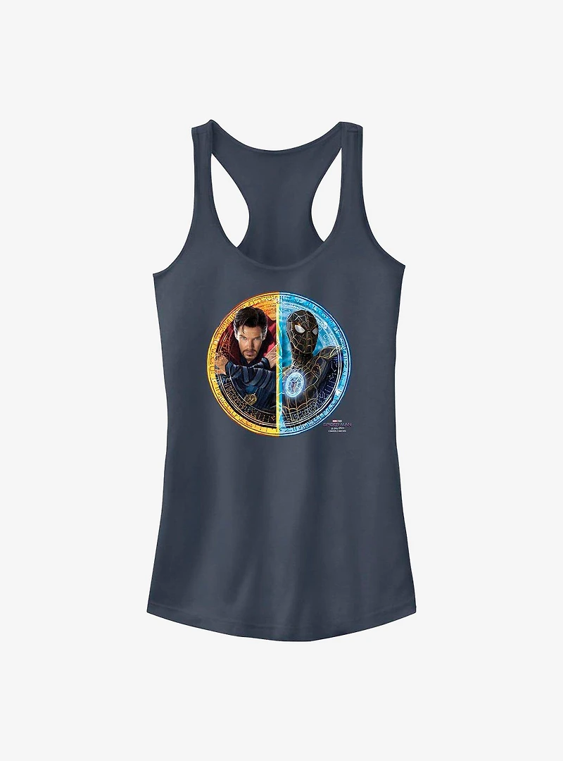 Marvel Spider-Man: No Way Home Spidey Doctor Strange Circle Girls Tank