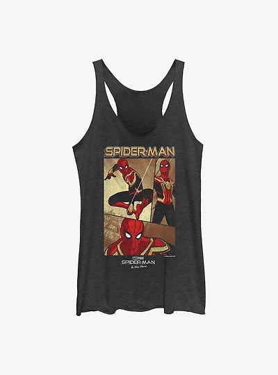 Marvel Spider-Man: No Way Home Three Panel Spidey Girls Tank