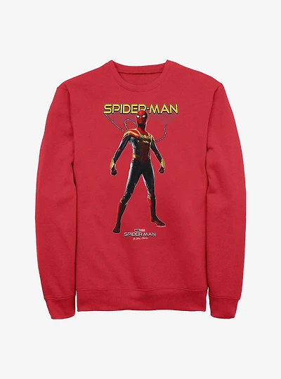Marvel Spider-Man: No Way Home Spiderweb Hero Crew Sweatshirt