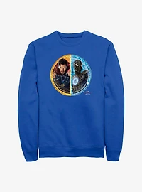 Marvel Spider-Man: No Way Home Spidey Doctor Strange Circle Crew Sweatshirt