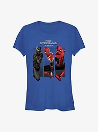 Marvel Spider-Man: No Way Home Three Poses Girls T-Shirt