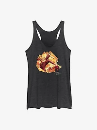 Marvel Spider-Man: No Way Home Gold Web Shot Girls Tank