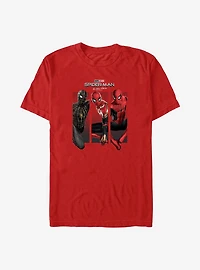 Marvel Spider-Man: No Way Home Three Poses T-Shirt