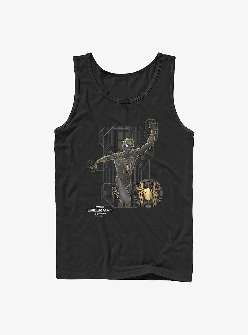 Marvel Spider-Man: No Way Home Black Tech Suit Tank