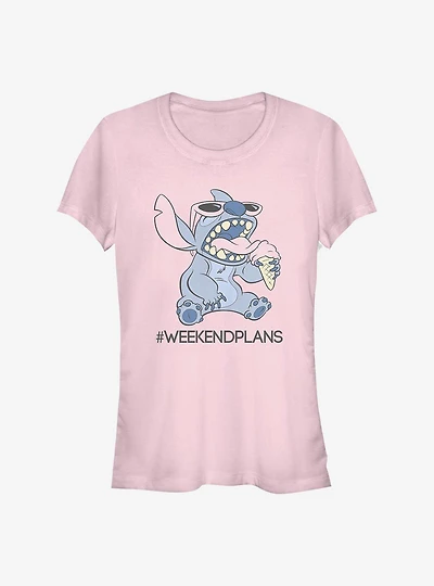 Disney Lilo & Stitch Weekend Plans Girls T-Shirt