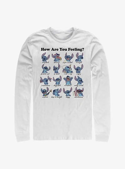 Disney Lilo & Stitch Moods Long-Sleeve T-Shirt