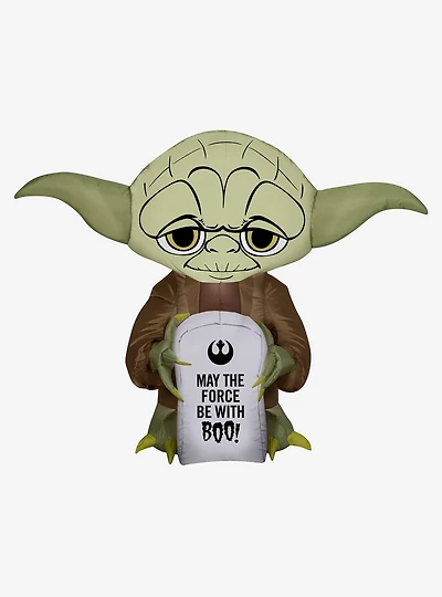Star Wars Yoda Tombstone Inflatable Décor