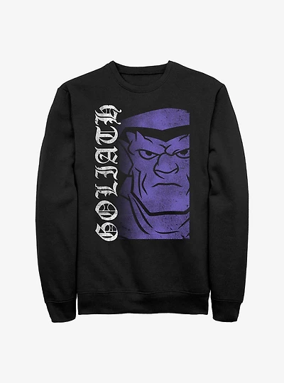 Disney Gargoyles Goliath Big Face Crew Sweatshirt
