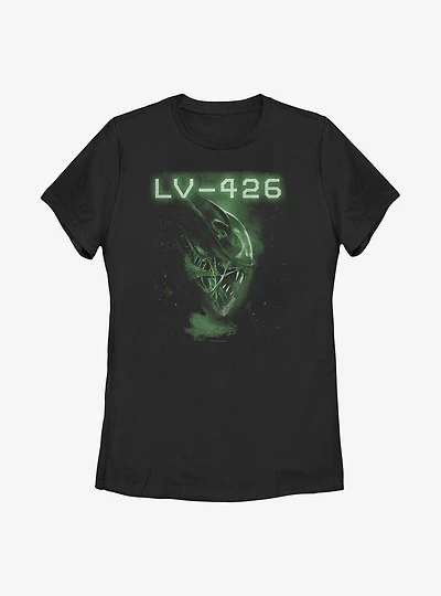 Alien 426 Xenomorph Scan Womens T-Shirt