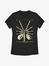 Alien Face Hugs Womens T-Shirt
