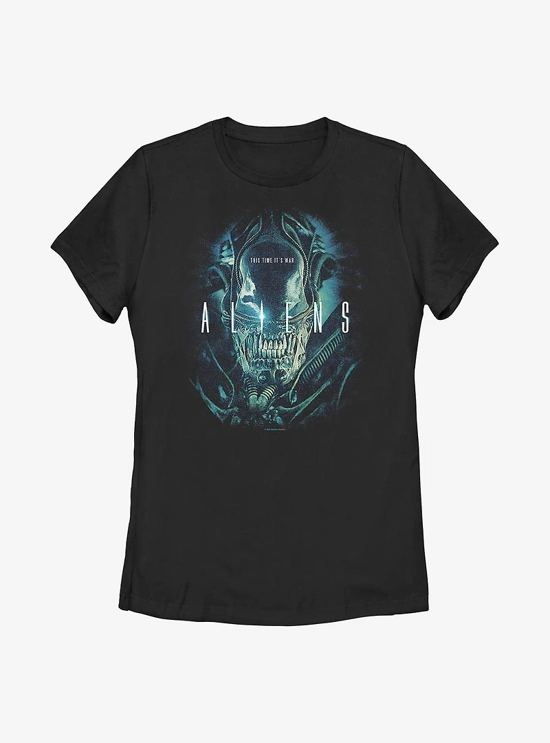 Alien This Time Its War Womens T-Shirt