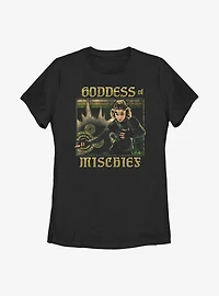 Marvel Loki Mischievious Goddess Womens T-Shirt