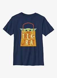 Star Wars The Mandalorian Trick or Treat Youth T-Shirt