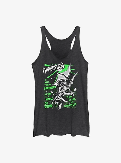 Disney Gargoyles Falling Gargoyle Womens Tank Top