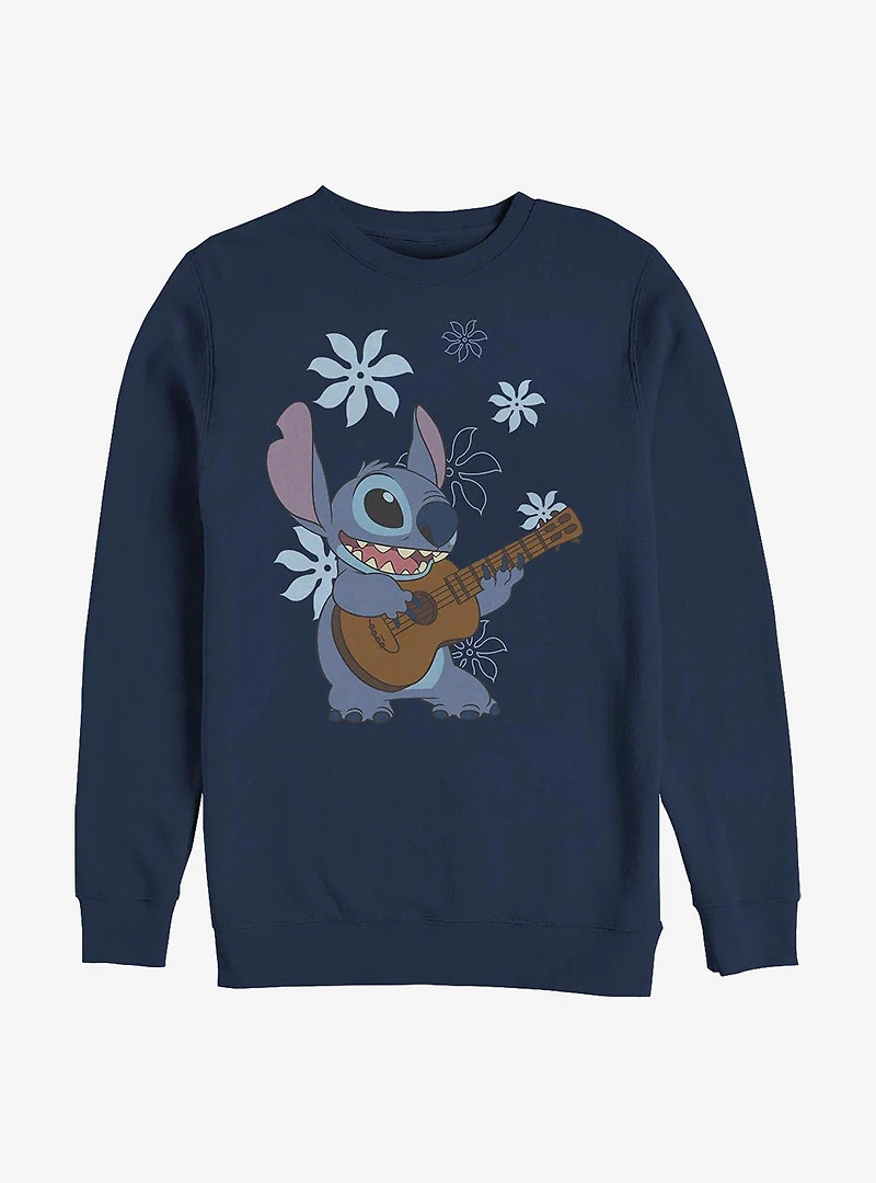 Disney Lilo And Stitch Flowers Sweatshirt
