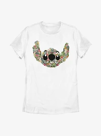 Disney Lilo And Stitch Floral Womens T-Shirt