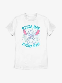 Disney Lilo And Stitch Pizza Day Every Womens T-Shirt