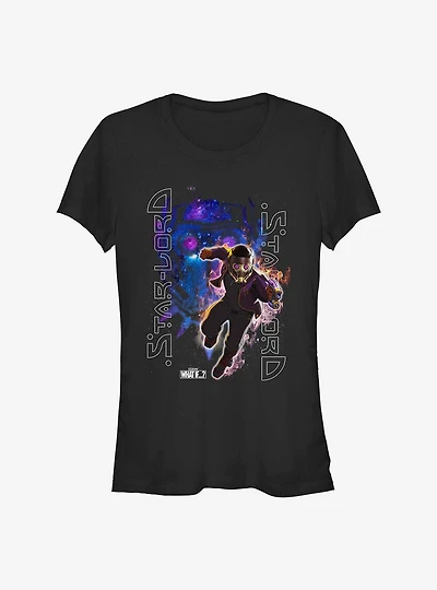 Marvel What If...? Galaxy King Star-Lord Girls T-Shirt
