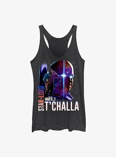 Marvel What If...? Star-Lord Watcher T'Challa Girls Tank