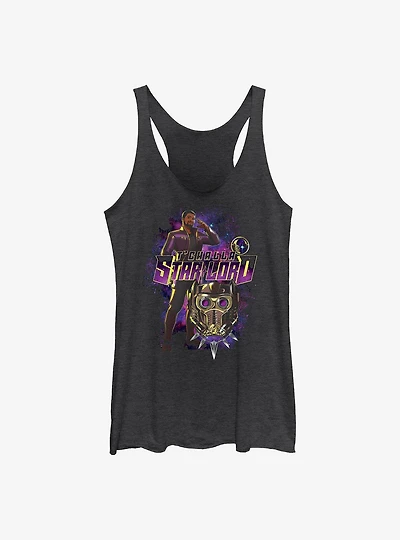 Marvel What If...? T'Challa Star-Lord Girls Tank