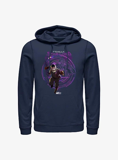 Marvel What If...? T'Challa Star-Lord Hoodie