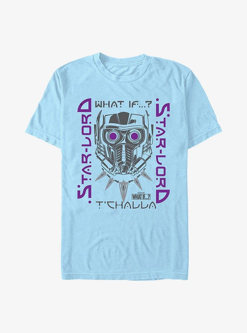 Marvel What If...? Star-Lord T'Challa T-Shirt