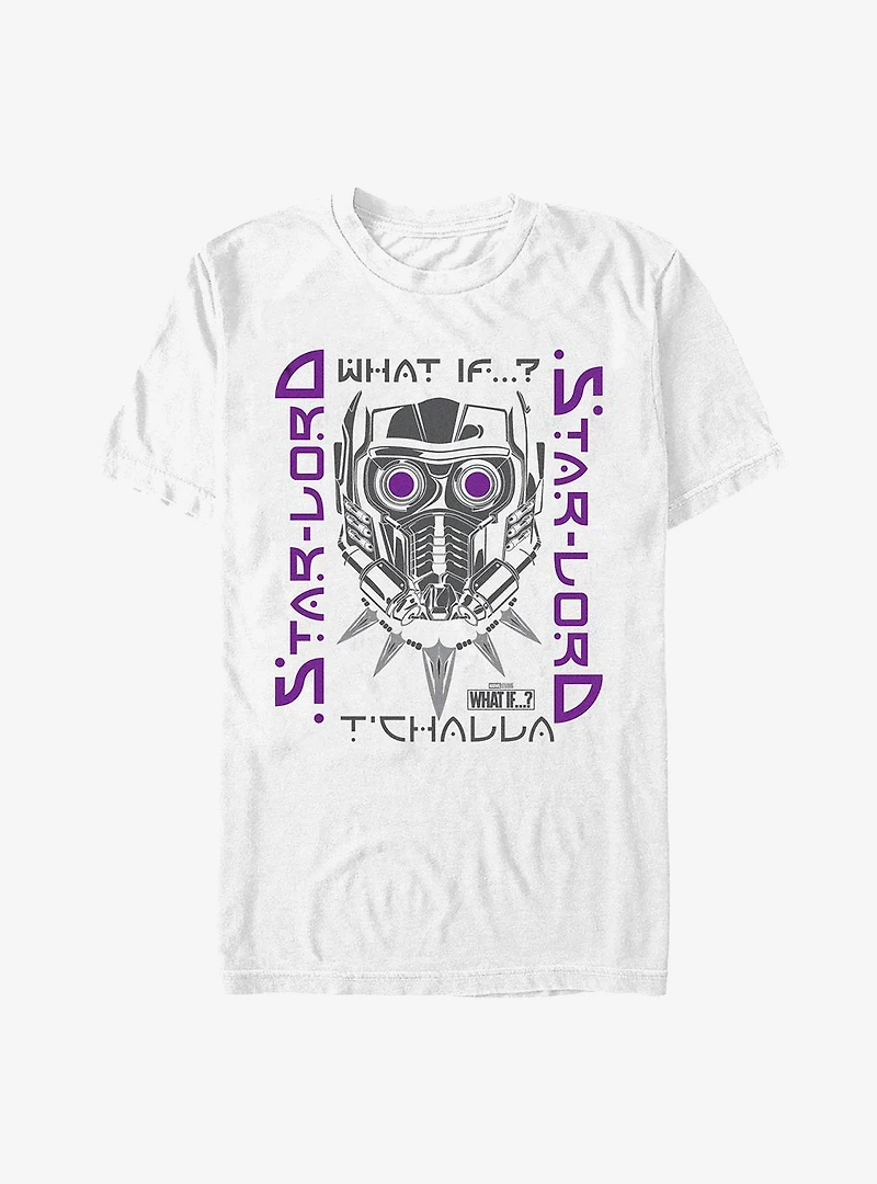 Marvel What If...? Star-Lord T'Challa T-Shirt