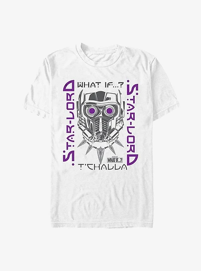 Marvel What If...? Star-Lord T'Challa T-Shirt