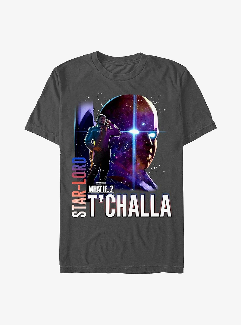 Marvel What If...? Star-Lord Watcher T'Challa T-Shirt