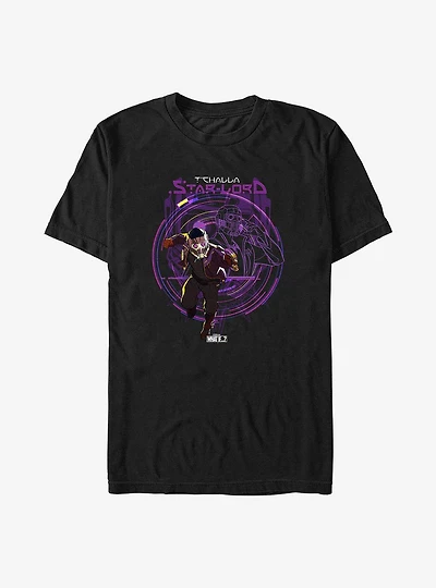 Marvel What If...? T'Challa Star-Lord T-Shirt