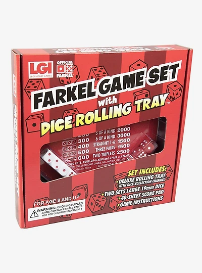 Farkel Rolling Tray