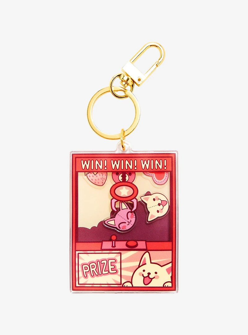 Cutest Claw Machine Shaker Keychain - BoxLunch Exclusive