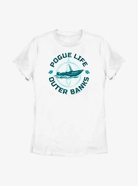 Outer Banks Pogue Life Circle Womens T-Shirt