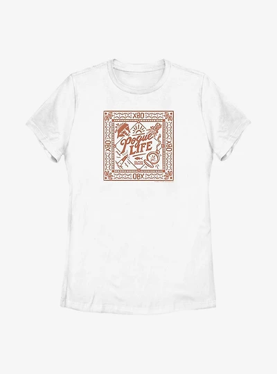 Outer Banks Square Badge Womens T-Shirt