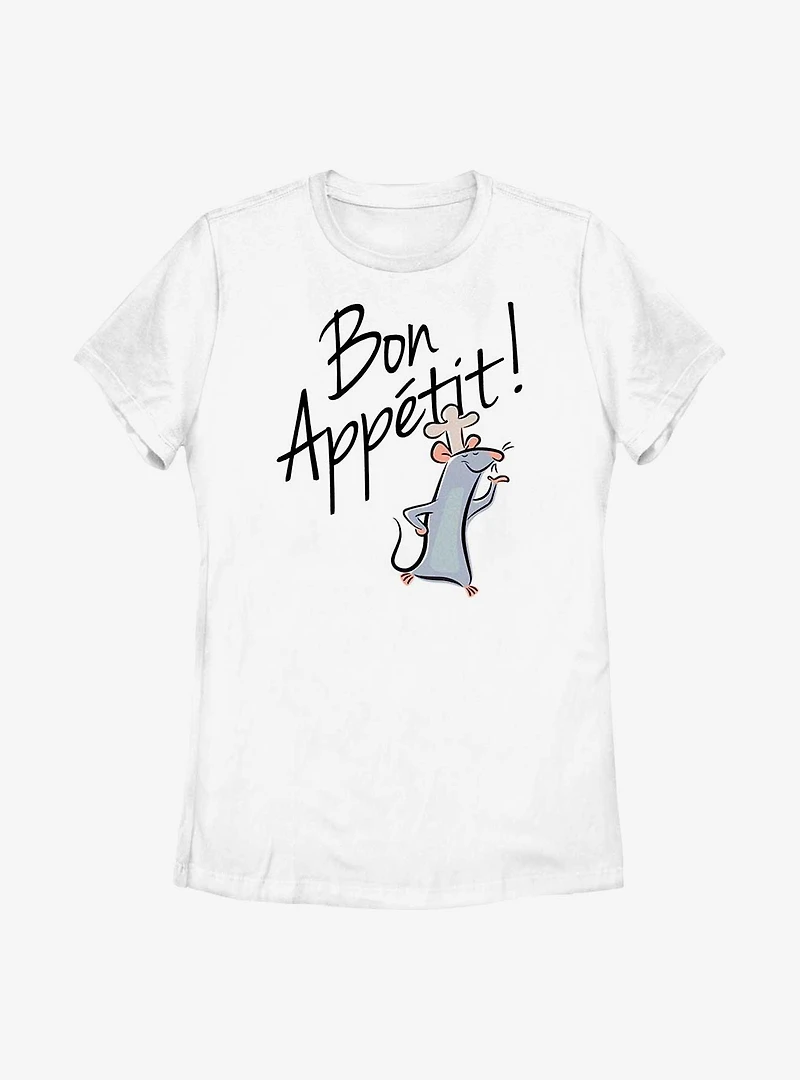 Disney Pixar Ratatouille Bon App?t Womens T-Shirt