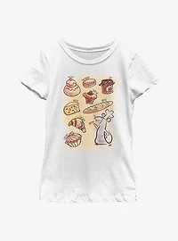 Disney Pixar Ratatouille Watercolor Remy Youth Girls T-Shirt