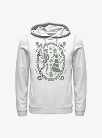 Disney Pixar Coco Paper Art Oval Hoodie