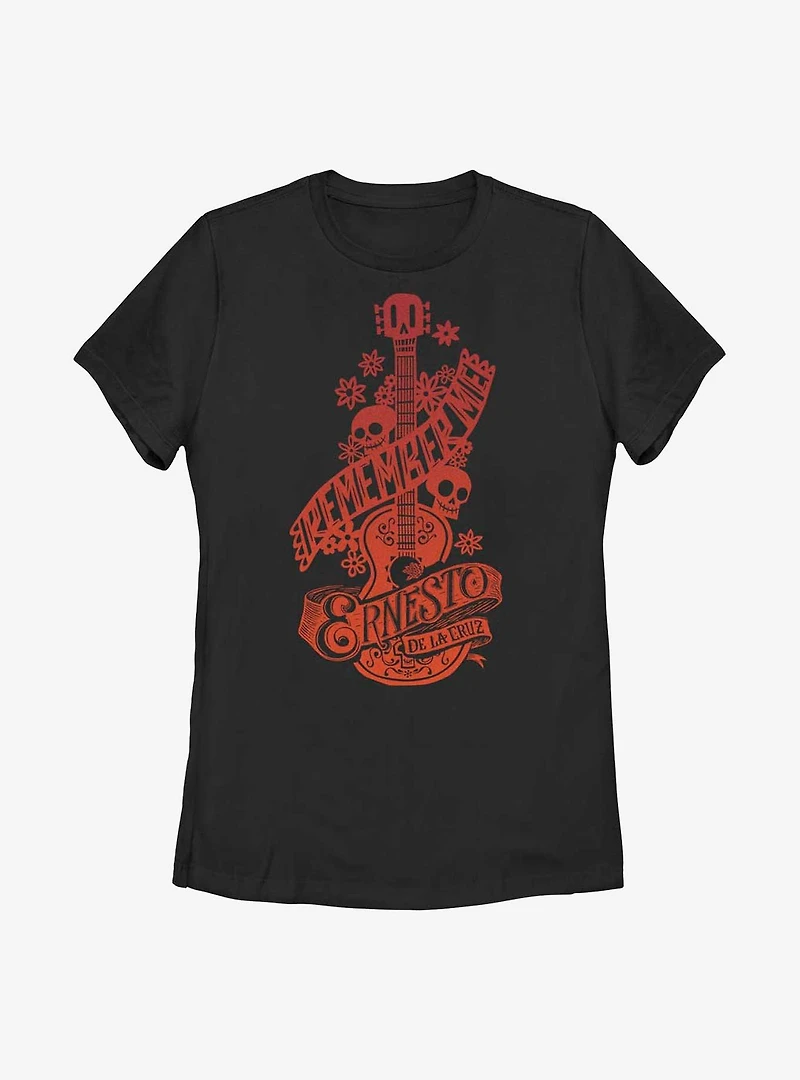 Disney Pixar Coco Remember Womens T-Shirt